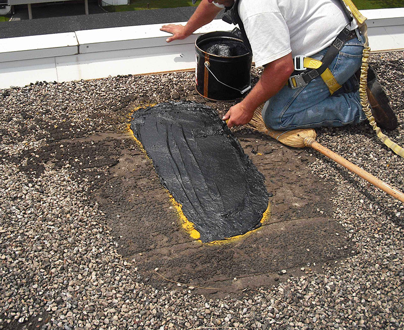 repairing a commercial roof in Northern Virginia and Maryland