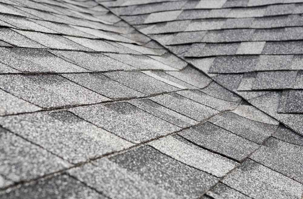 asphalt shingle roof installed on a residential roof