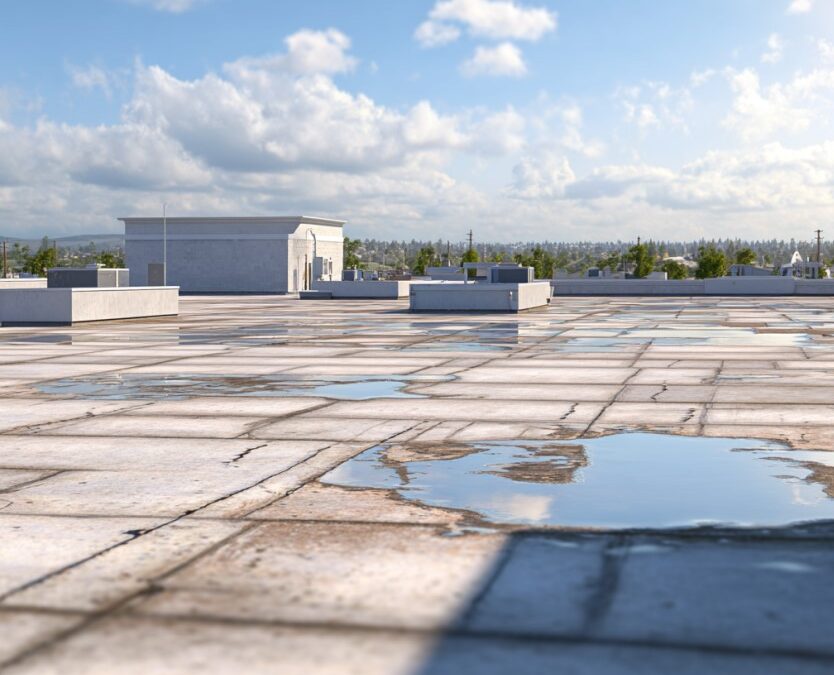 Commercial Roof Drainage Problems That Lead to Premature Failure in Washington